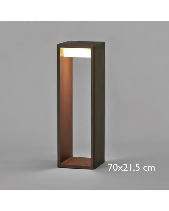 Solo Hoy Baliza para exterior Frame M de 70 cm de aluminio LED 16,6W 2700K