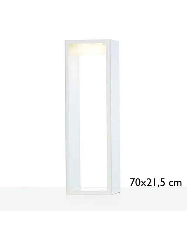 Baliza para exterior Frame M de 70 cm de aluminio LED 16,6W 2700K Oferta Limitada