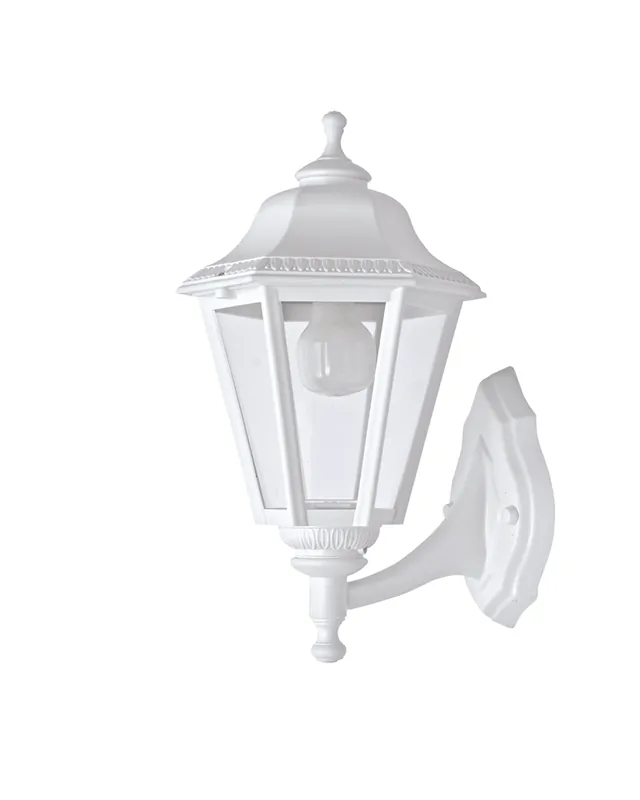Aplique clásico de exteriores IP44 E27 alto 40cm con cabezal hacia arriba Novedad