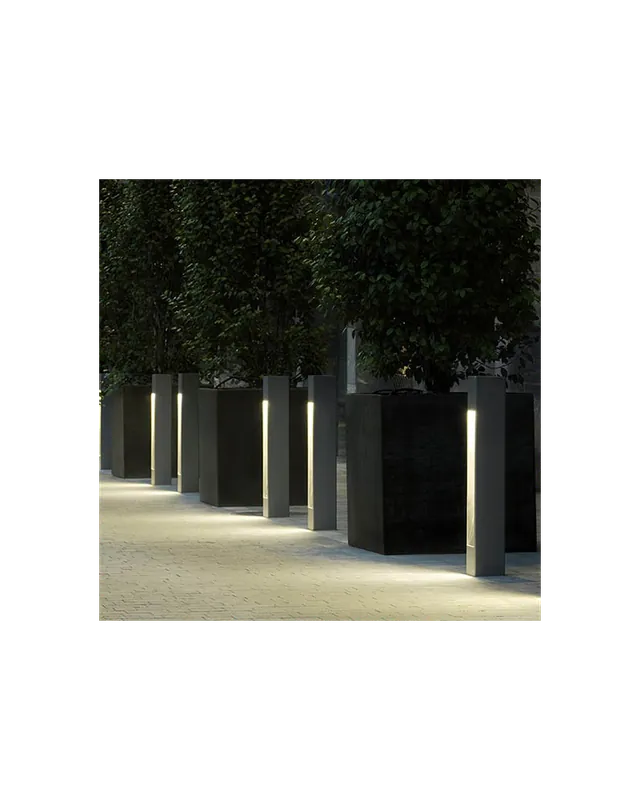 Baliza para exterior Topa 100 forma monolítica LED 32,1W 3000K IP65 Popular