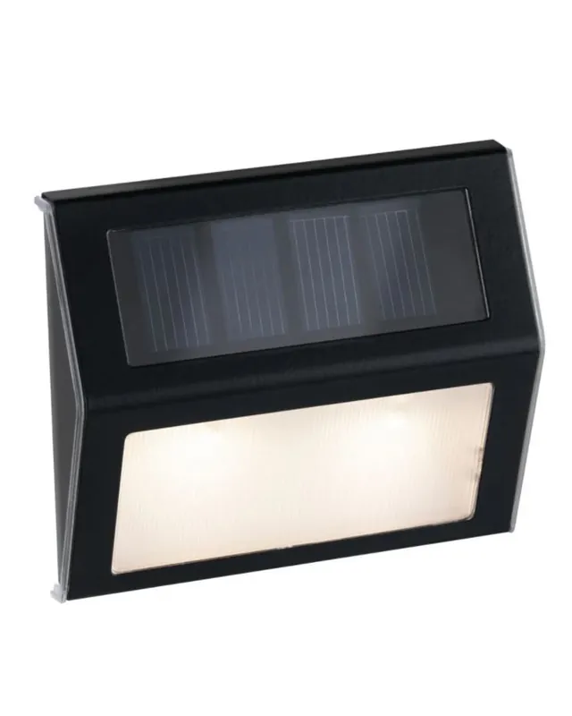 Aplique solar LED 0,05W IP44 3000K con sensor de anochecer Económico