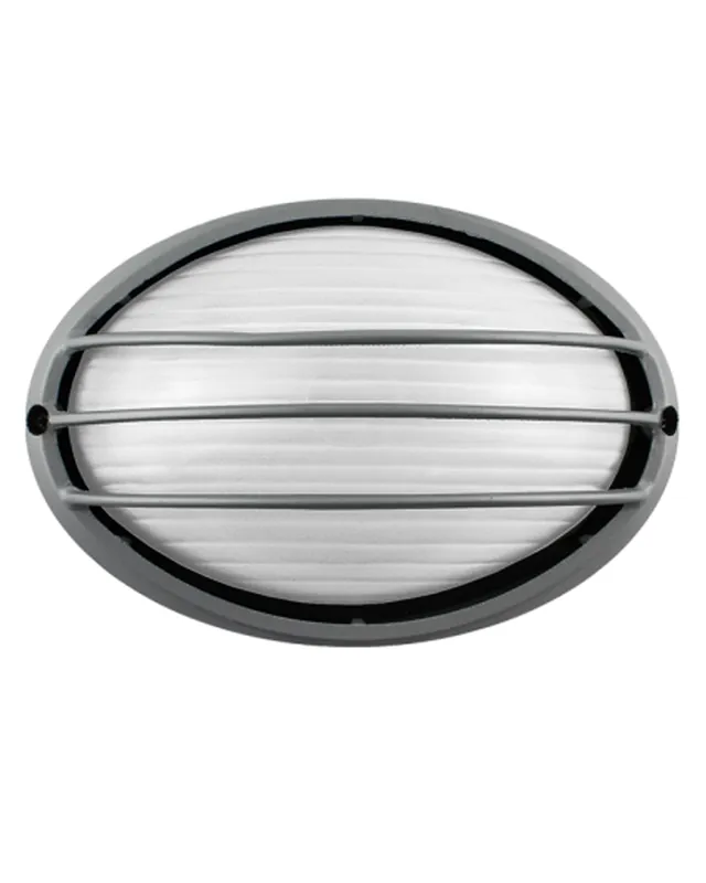 Aplique de exterior de aluminio y cristal reja E27 90W IP54 Ocasión Especial