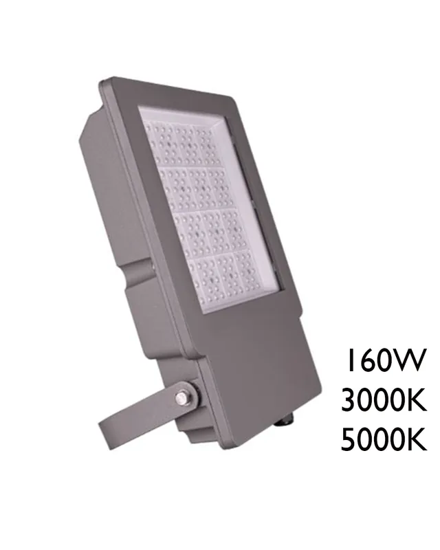 Promoción Exclusiva Proyector de exteriores 160W IP65 Gris muy alta luminosidad 50.000 horas