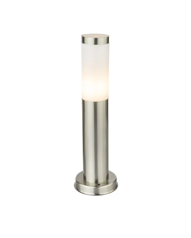 Baliza para exterior 45cm de acero inoxidable E27 IP44 8,8W Ocasión Especial