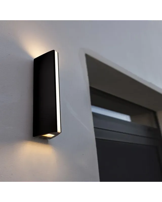 Aplique pared de exterior 30cm de aluminio LED 14,5W 3000K Profesional