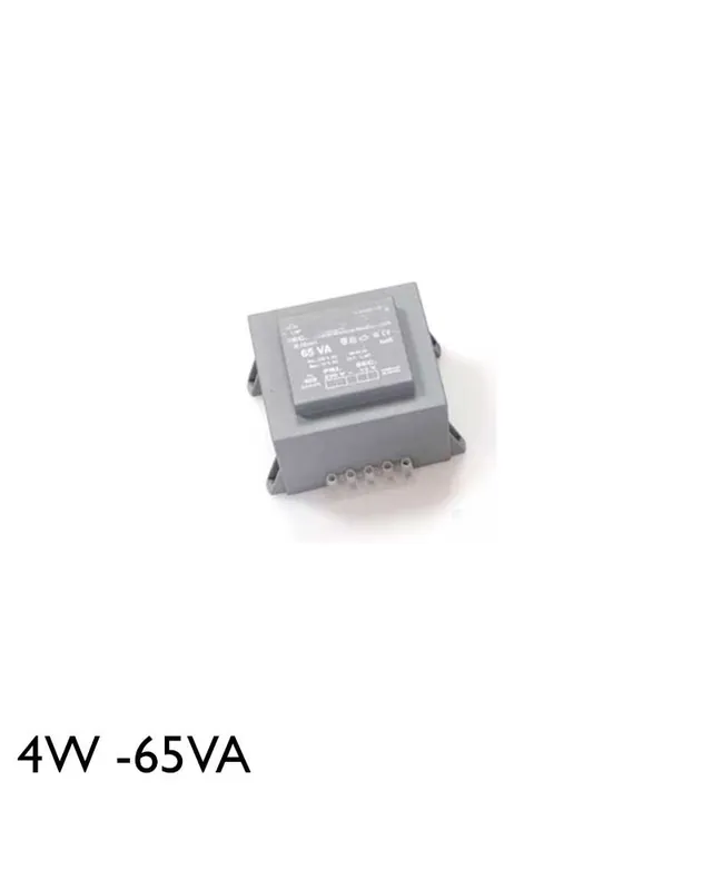 Transformador magnético máx. 300W 12V ac IP65. Certificado