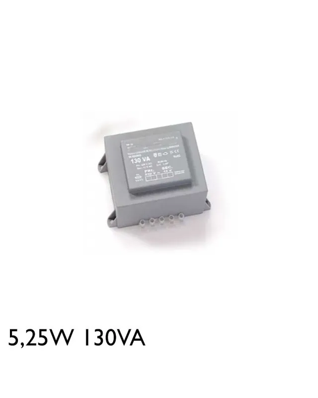 Transformador ferromagnético para piscina 130VA 230V 12V 5,25W Oferta