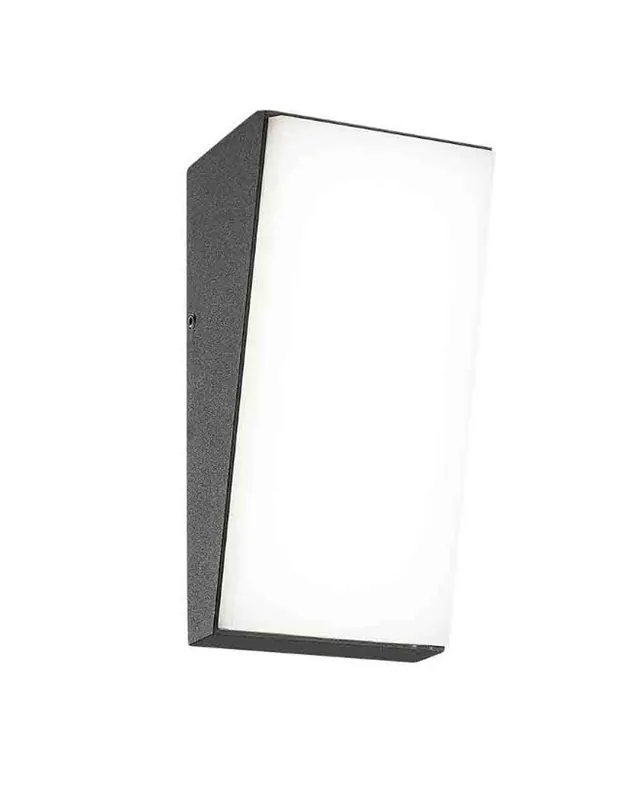 Alta Calidad Aplique de exterior LED 17,6cm de altura 9W de aluminio y policarbonato IP65