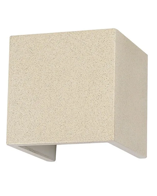 Rebajas Aplique pared de exterior LED 12cm de 12W de cemento diferentes ángulos de luz IP65