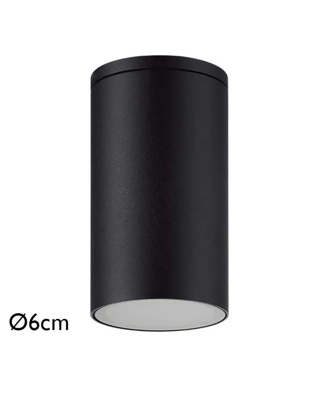 Aplique techo de exterior 6cm de diámetro de aluminio G10 IP54 Mejor Precio