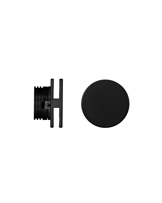 Señalizador redondo negro 5cm Aluminio de interior 4W LED 3000K 60 Lm. Precio Reducido