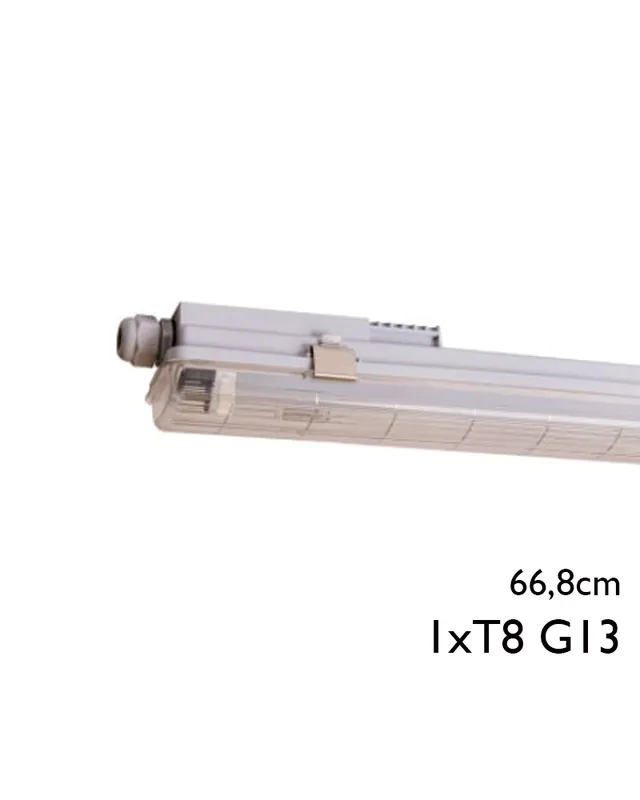Regleta estanca 1 tubo led G13 ECO LED IP65 1x600mm IP65 Pedido Al Por Mayor