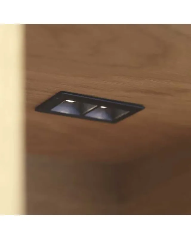 Última Oportunidad Lineal LED Downlight Empotrable 6W 30º 2 focos  Luz Graduable 2700K-6000K