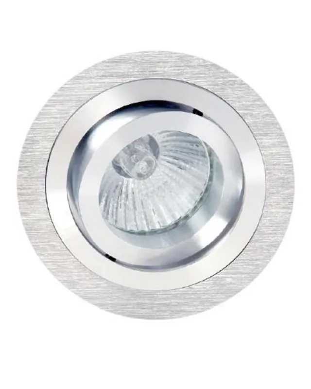 Aro empotrable 9,2cm redondo aluminio níquel satinado o aluminio pulido GU10 Edición Limitada