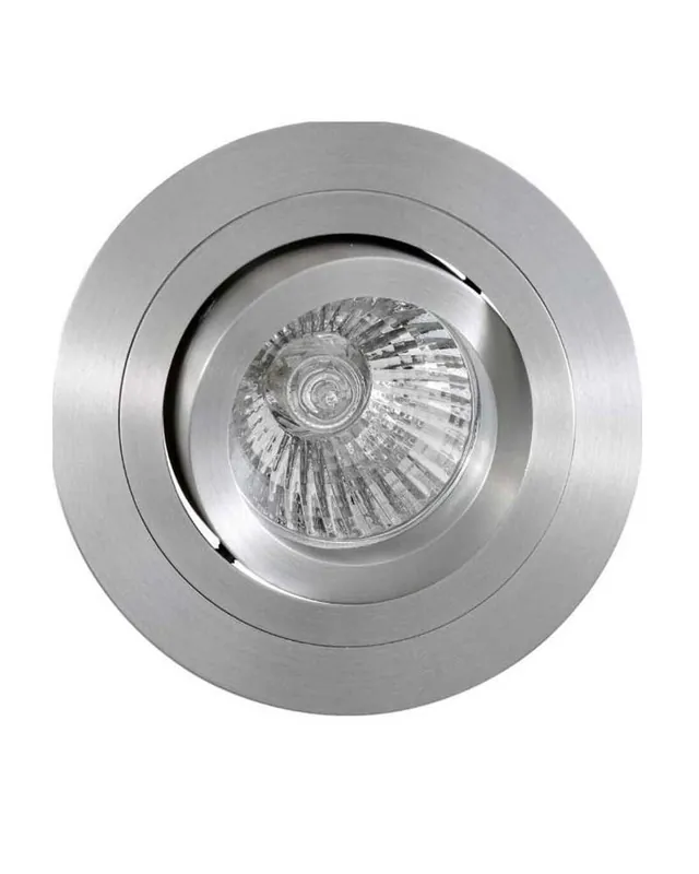 Aro empotrable 9,2cm redondo aluminio níquel satinado o aluminio pulido GU10 Ordenar Ahora Mismo