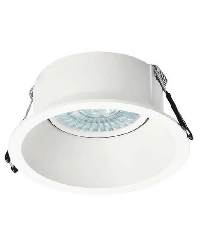 Aro empotrable 9,6cm redondo diferentes acabados GU10 Lujoso