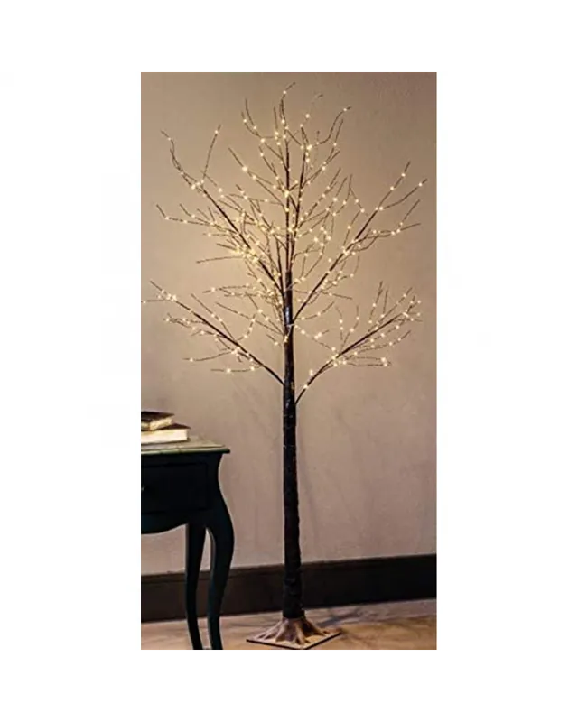 Árbol de Navidad altura 1,60 metros con 200 luces cálidos IP20 Favorito De Clientes