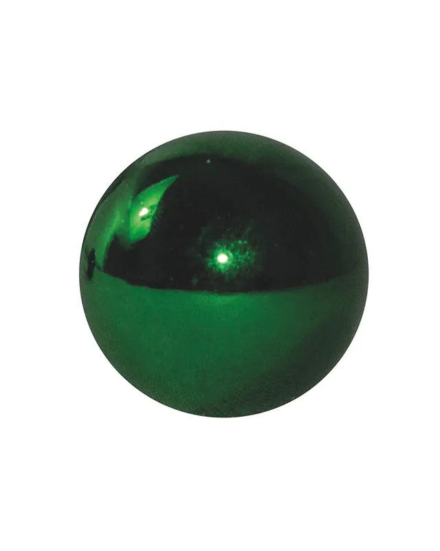 Tendencia Bola Navidad  verde brillo