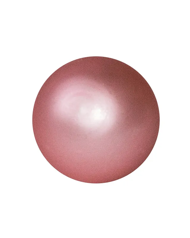 Bola Navidad rosa mate Artesanal