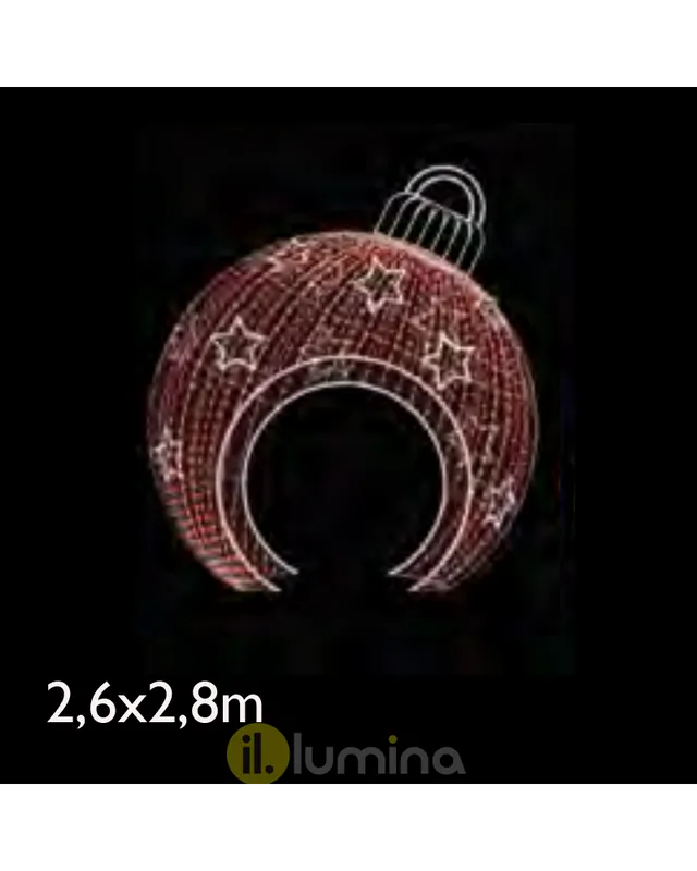 Bola transitable LED flashing 2,60x2,80 metros baja tensión 24V 210W Pedido Al Por Mayor