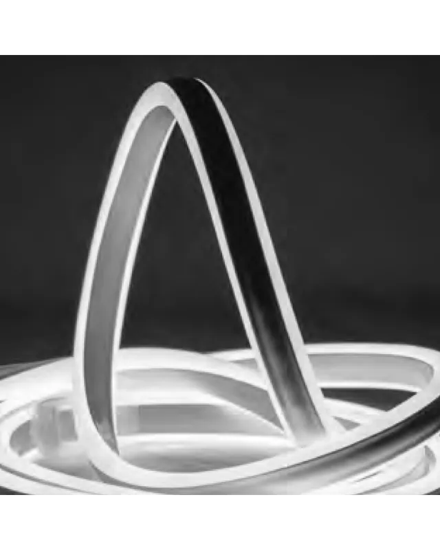 Últimas Unidades Bobina de 50 metros de tubo luminoso de MINI NEON LED de doble cara, luz disponible en colores blanco, cálido, azul, verde,rojo