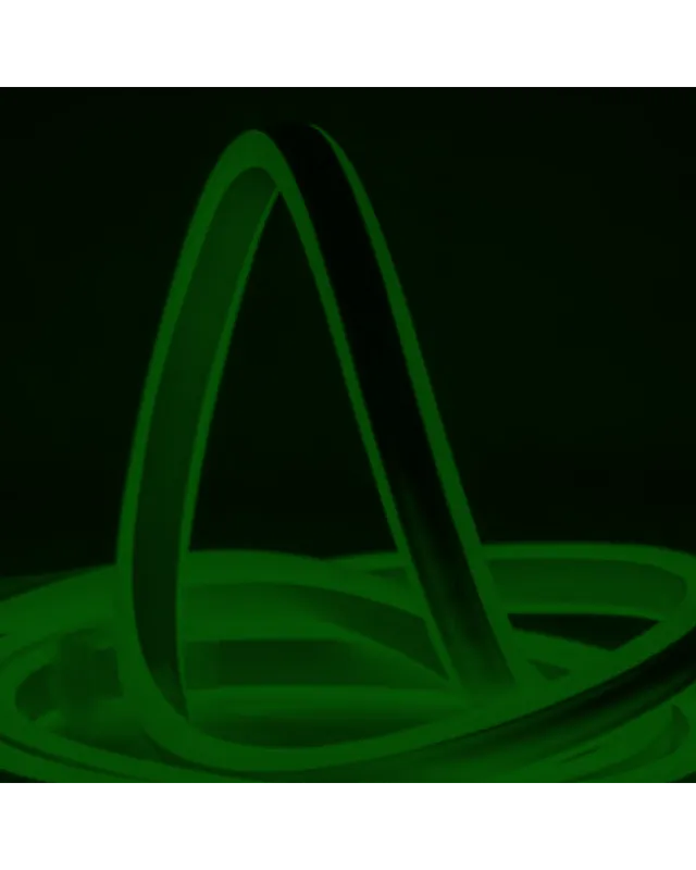 Bobina de 50 metros de tubo luminoso de MINI NEON LED de doble cara, luz disponible en colores blanco, cálido, azul, verde,rojo Envío Internacional