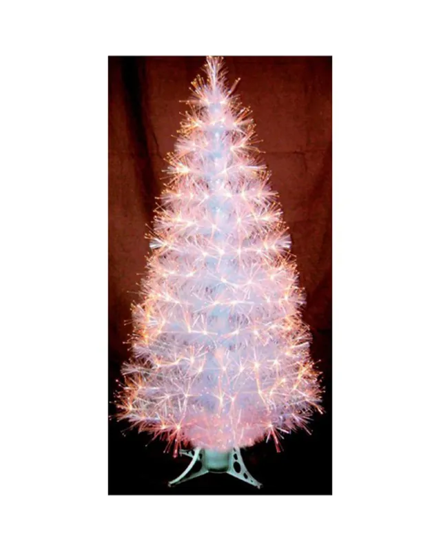 Transparent fiber optic Christmas tree 180 cms. Promoción