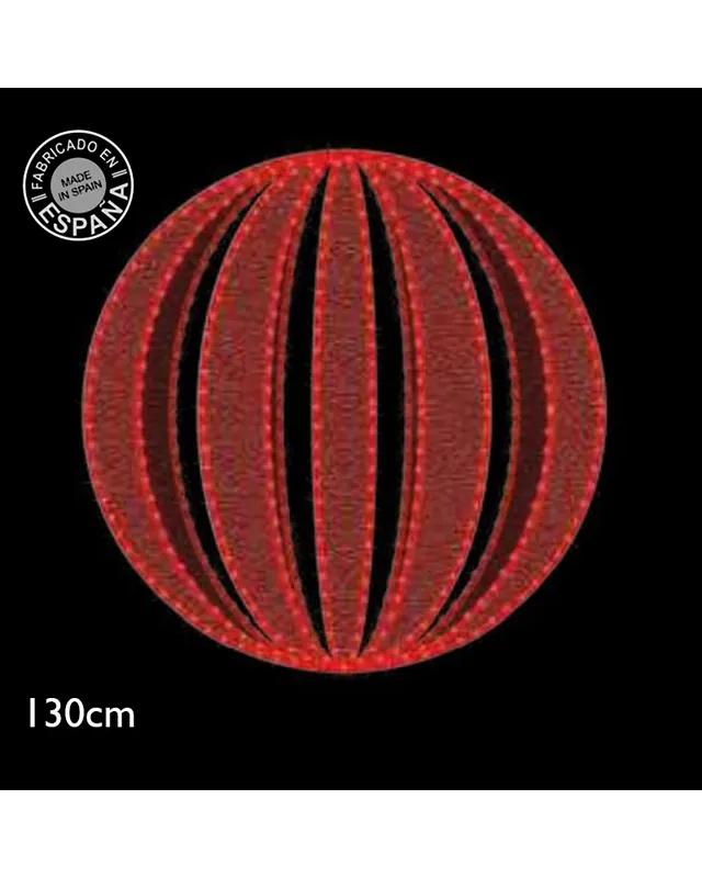 Bola 3D LED y tapiz 130cm varios colores apto para exteriores 230V 378W Envío Internacional