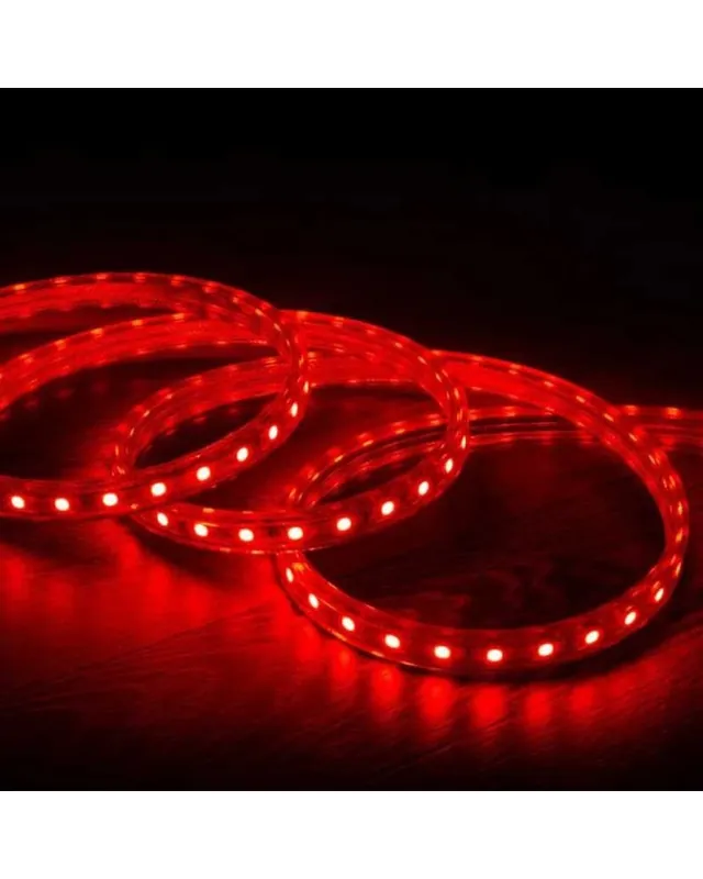 Bobina 6m flexilight Rojo 220V+ Controlador efectos Precio Reducido