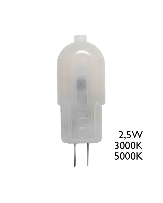 Súper Precio G4 LED 2,5W  12V 200Lm.