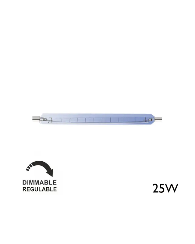 Sofito incandescente claro 25W 25x254mm Envío Inmediato