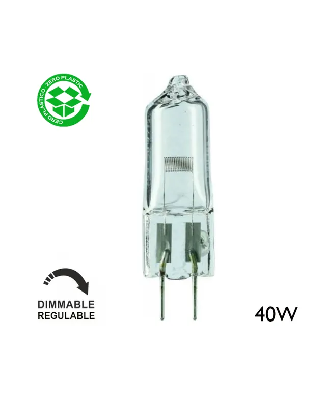 Últimas Unidades Bombilla halógena GY6,35 12V 40W