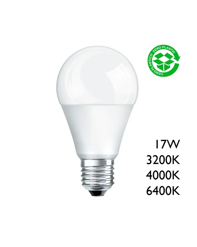 Bombilla estándar LED 17W E27 A+ Pago Seguro
