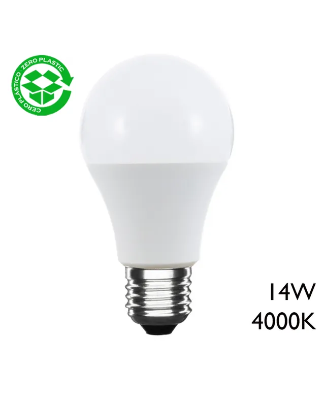 Promoción Exclusiva Bombilla Estándar LED 14W E27 4000K A+