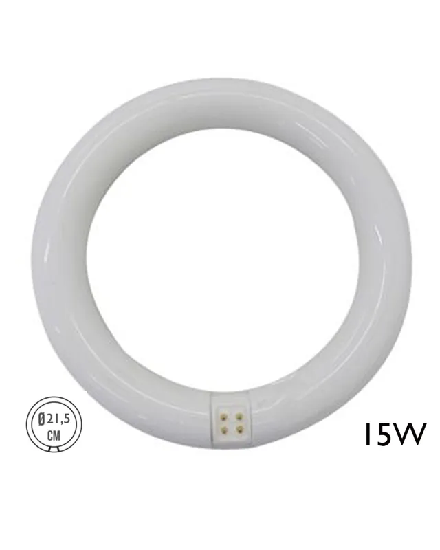 Súper Precio Tubo circular LED G10Q 15W 1400 Lm Luz blanca día