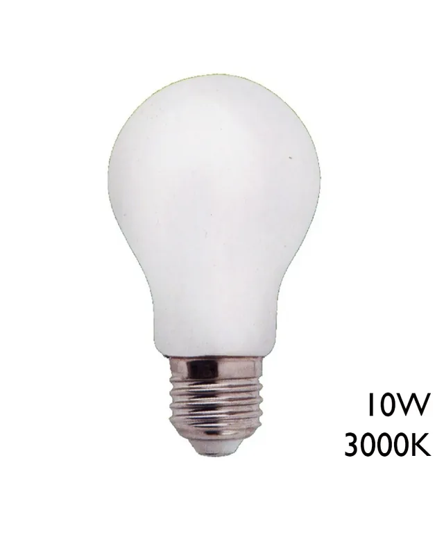 Bombilla Estándar LED mate filamentos 10W E27 3000K 1100Lm Envío Inmediato