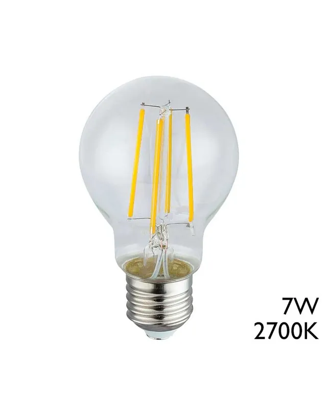 Bombilla edison standard vintage LED filamento 7W E27 806Lm 2700º K Exclusivo
