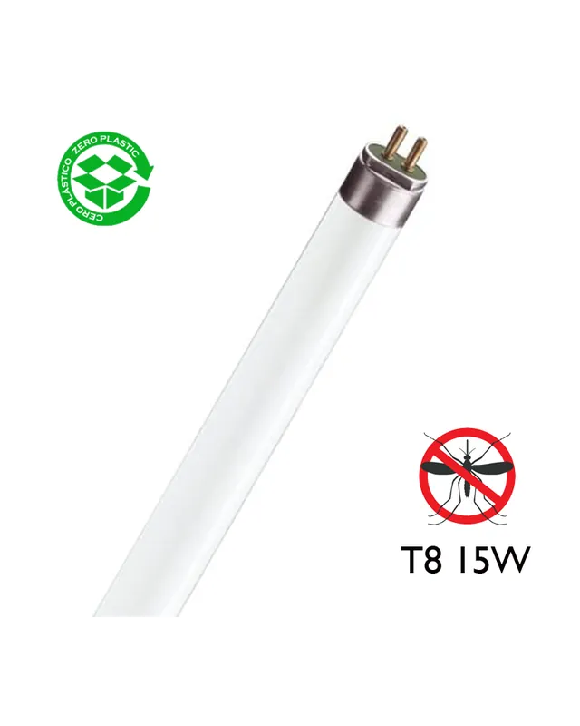 Tubo fluorescente actínico de 15W BL F15T8-BL Oferta Flash