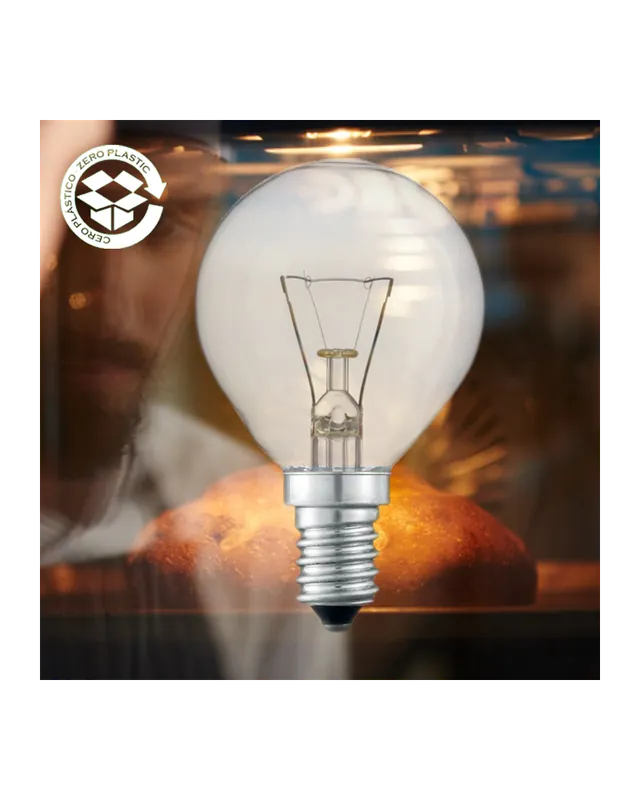 A Buen Precio Lámpara esférica para hornos 40W E14 300ºC 230V