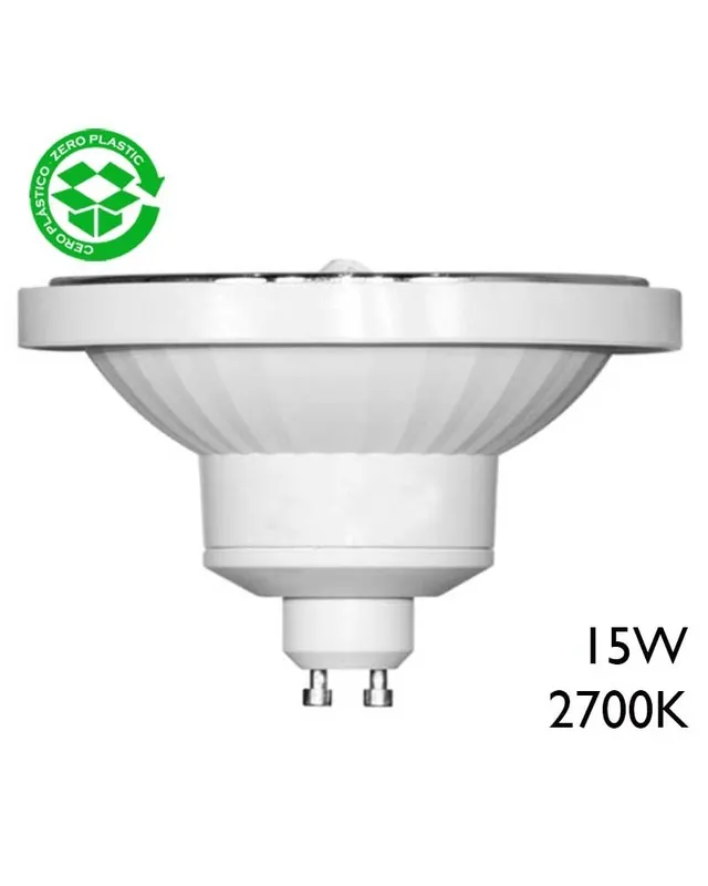 Spot 111mm AR111 LED 15W GU10 45° Envío Gratis