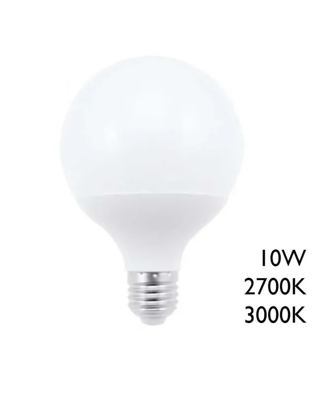 Bombilla globo LED 95 mm E27 10W Precio Rebajado