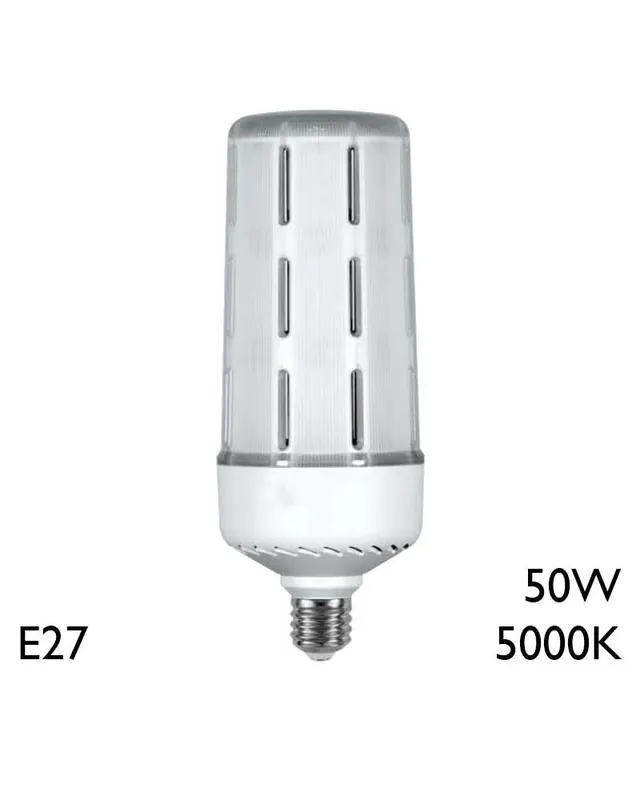 Artesanal Lámpara LED 50W E27 5000K 6200Lm de alta luminosidad