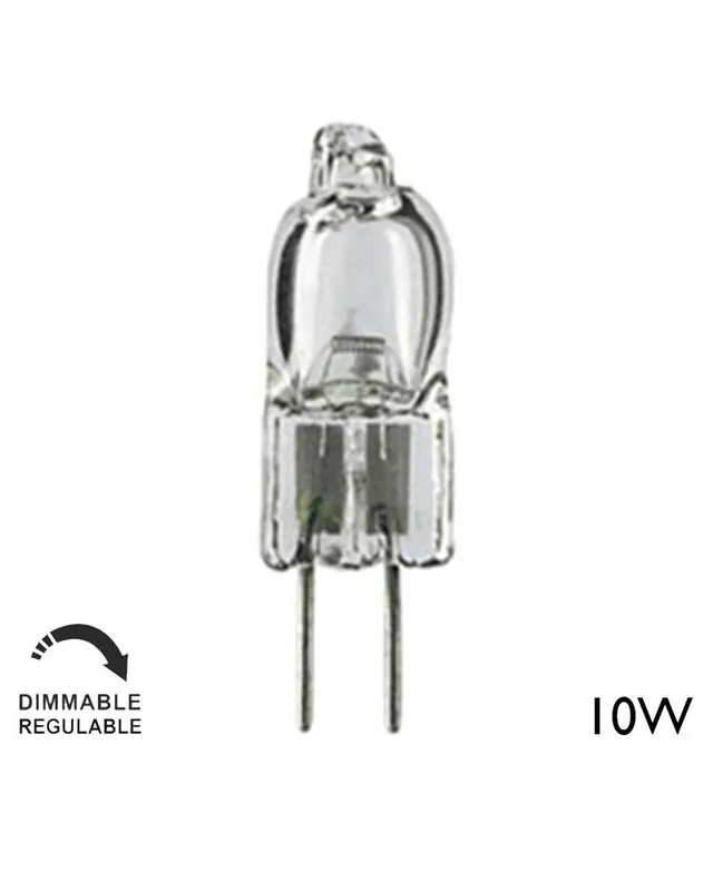 Bombilla eco halógena Clara G4 10W 12V regulable Precio Rebajado