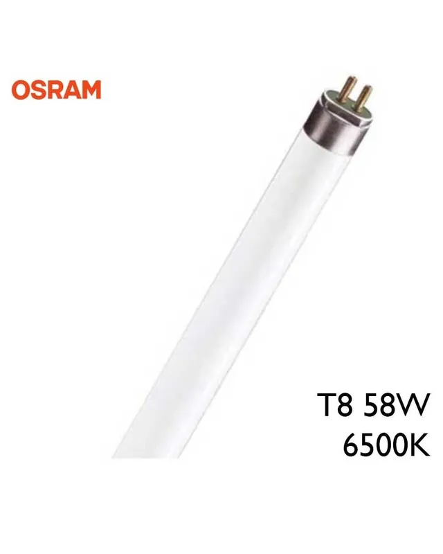 Barato Tubo fluorescente trifósforo OSRAM 58W T8 150cm 6500K F58T8/865