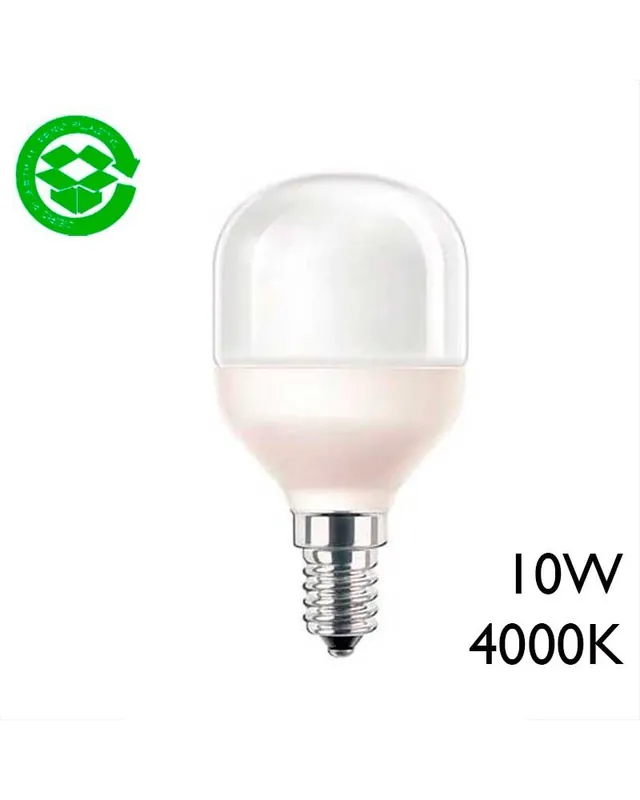 Bombilla bajo consumo Mini Decor 10W E14 4000K Novedad