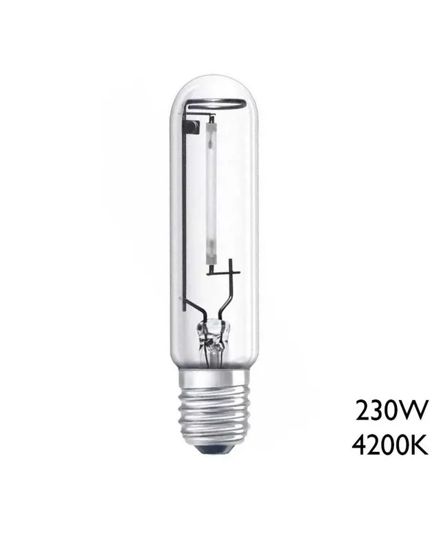 Barato Lámpara bombilla halogenuro metálico HLI Tubular 230W E40 4200K