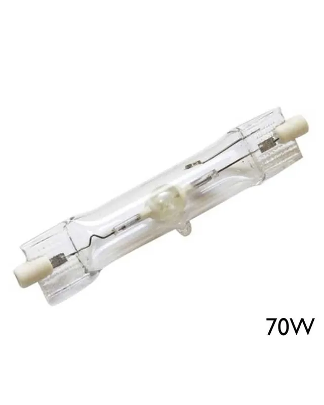 Última Oportunidad Lámpara de halogenuros metálicos 70W Rx7s WDL 3000K