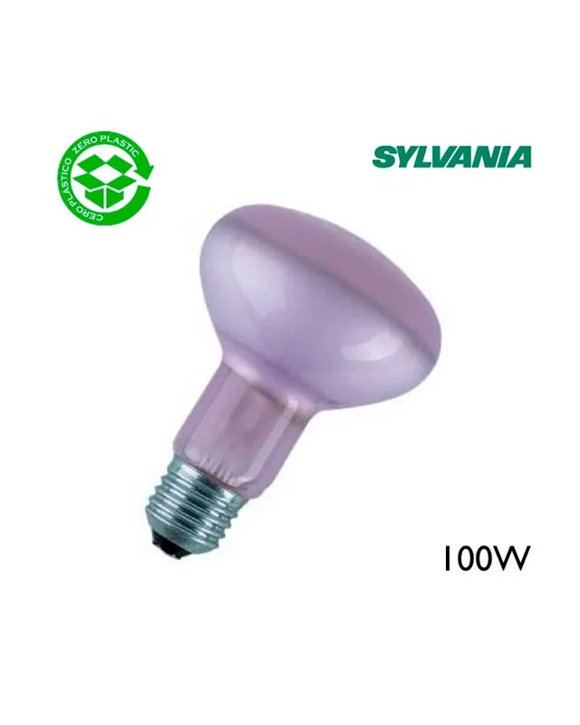 Bestseller Lámpara bombilla Sylvania neodimio R95 100W E27 Claro R95 100W