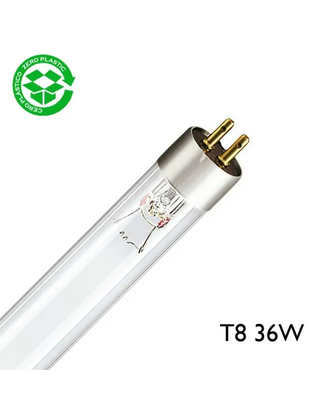 Artesanal Tubo germicida 36W T8 G13 1200mm.