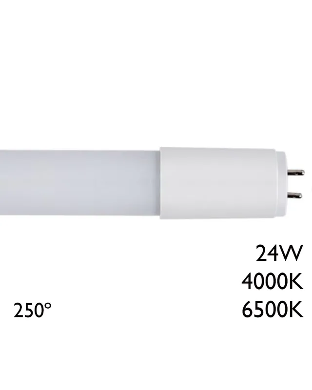 Tubo LED 24W T8 150cms A+ 230V 250º Ordena Ya